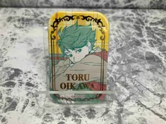 ハイキュー!! 及川徹 セブンネット限定 スクエア缶バッジ(オフ