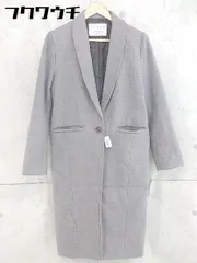■ ENVYM アンビー  長袖 チェスター コート サイズF グレー レディース  【1103180009579】のサムネイル