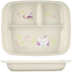☆ ムーミン/ペイント ☆ キャラクター ベビー用ＰＰ製ランチプレート ベビー食器 キャラクター ランチプレート 赤ちゃん 食器 仕切り皿 皿 お皿 すくいやすい SKATER スケーター XP7AG 抗菌加工 食洗機対応 電子レンジ対応 プラスチック