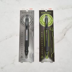 【限定】（単品） 三菱鉛筆 クルトガKSモデル メタリックグレー フラッシュグリーン _