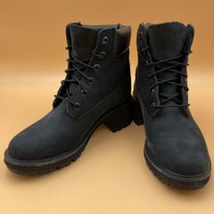 【25.5cm】Timberland Kinsley WP/ティンバーランド キンズリー ウォータープルーフ/レディース ブーツ/ブラック系 黒/レザー スエード スウェード/ReBOTL/品番:A25C4/ 服飾 (78-2025-0603-KO-004)
