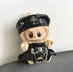 ラブブ 服 クロム 4点セット 即日発送】LABUBU ラブブ 着せ替え ぬい服 4点セット - メルカリ