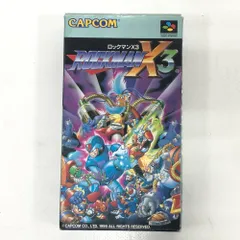 ロックマンX3 SFC スーパーファミコン 楽天市場】スーパーファミコン ロックマンx3の通販