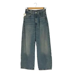 ザラ ZARA バギーバルーン デニム ミッドライズ レディース  32