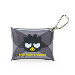 新品 サンリオ(SANRIO) ミニクリアケース バッドばつ丸 機能ケース バツマル ばつ丸 BAD BADTZ-MARU 8×10×1.5cm キャラクター 147176