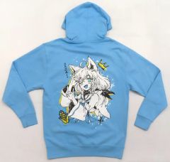 白上フブキ パーカーLサイズ 未開封品 ホロライブ×OMOCAT - メルカリ
