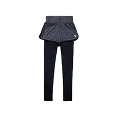 タイツ ショートパンツ 一体型 レディース ヨガ エクササイズ フィットネス ランニング ウェア (L)[ゆうパケット発送、送料無料]mer003