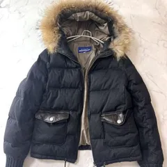 バーバリーダウンJK リアルファー 2way レザー ホースロゴ B1206