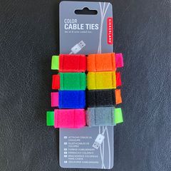 カラー ケーブルタイ 8色セット kikkerland キッカーランド 結束バンド