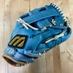 ミズノプロ オーダーグローブ 青×白 右投げ用