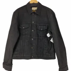 デニムアンドサプライ ラルフローレン DENIM & SUPPLY RALPH LAUREN 4Pコーティングトラッカージャケット ブラック コットン メンズ JPN：L のサムネイル