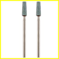 【特価セール】軸付き砥石2本 プロクソンPROXXON) 台形型3.0mm 軸径2.35mm GC砥石150番 No.26779