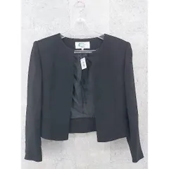 ◇ CARVEN カルヴェン フォーマル 長袖 ノーカラー ジャケット 8 ブラック *  【1002797776013】のサムネイル