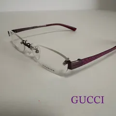 2025年最新】リムレス メガネ gucciの人気アイテム - メルカリ