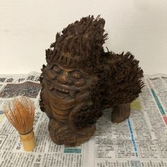 ガネーシャ様専用 獅子頭 新品 送料無料 獅子舞 昼神小獅子造形工房作