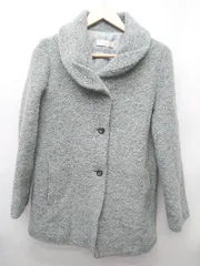 ◇ ⊇ CORDIER コルディア ウール 長袖 コート サイズ42 ブルー レディース P  【1410160001165】