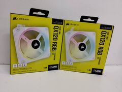 【新品未開封】CORSAIR iCUE LINK QX120 RGB Expansion Kit/PWMファン/2個セット！