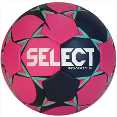 【ハンドボール】Select（セレクト）Insanity IV 0,1,2号球　ピンク＆ネイビー