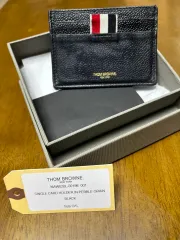 美品✨トムブラウン メンズ ロングウォレット 長財布 トリコロール レザー 黒 トム ブラウンが、日本限定デザインの3つ折り財布をはじめ全3型