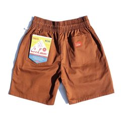 【新品・未使用】Cookman (SHEF PANTS SHORT) BROWN クックマン (シェフパンツ ショート) ブラウン