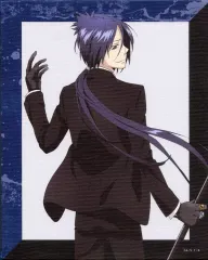 【中古】キャンバスボード・キャンバスアート 六道骸(10年後) キャンバスボード 「くじメイト×DRAW!DRAW! 家庭教師ヒットマンREBORN! オンラインくじ 描き下ろし 戦う背中ver.」 B-5賞