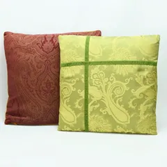 ETRO エトロ ミニ クッション ペイズリー柄 ペア 2個セット ETRO エトロ ミニ クッション ペイズリー柄 ペア 2個セット