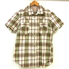 美品◆LEVI'S リーバイス ショートホーンタグ復刻 半袖 チェック ウエスタン シャツ 夏物 メンズ