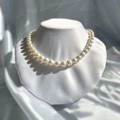 あこや真珠ネックレス（ナチュラルホワイト）7.5～10.0mm珠/42cm EJC-NC0001（P70000）