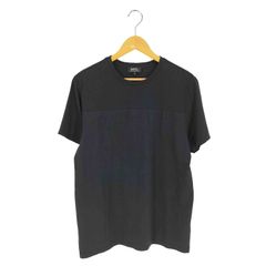 アーペーセー A.P.C. 異素材切替 クルーネックTシャツ メンズ import：XL 