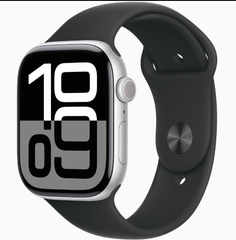新品未開封 Apple Watch Series 10 46mm シルバーアルミニウムケース GPS MWX03J/A-MXM43FE/A M/L