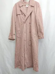 ◇ ◎ BEAUTY & YOUTH UNITED ARROWS コットン 長袖 トレンチ コート サイズＭ ピンク レディース P  【1406180041748】