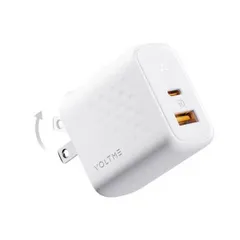 ボルトミー VOLTME USB急速充電器 Revo 35 Duo A＋C 35W USB-C×1/USB-A×1 折りたたみ式プラグ ホワイト V2140のサムネイル