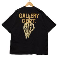 GALLERY DEPT. ギャラリーデプト × Fissthand ファーストハンド ロゴ フィンガープリント Tシャツ ブラック サイズL 正規品 / 40627 GALLERY DEPT. ギャラリーデプト × Fissthand ファーストハンド ロゴ