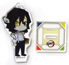 【中古】アクリルスタンド・アクリルパネル 伊黒小芭内 「劇場版 鬼滅の刃 無限列車編 in 丸井百貨店 トレーディングアクリルスタンド」