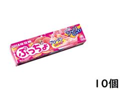 UHA味覚糖 ぷっちょ フローズンピーチソーダ 10粒×10個 賞味期限2026/03