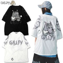 GALFY x INVAL コラボ Tシャツ Lサイズ ブラック - メルカリ