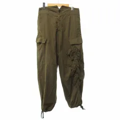 コムデギャルソン COMME des GARCONS 03SS アーカイブ アシンメトリー カーゴパンツ ワークパンツ カーキ M IBO61のサムネイル