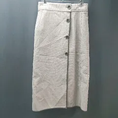 ◇ ◎●未使用● ROPE PICNIC チェック柄 リバーシブル ロング丈 タイト スカート サイズ40 グレー/グリーン レディース E 【1308290031322】