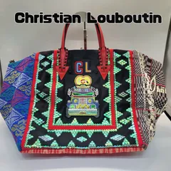 クリスチャンルブタン　マニラカバ　バッグ　保存袋、ブックレット付き