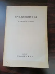 2025年最新】発掘調査報告書の人気アイテム - メルカリ