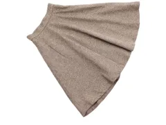PROPORTION プロポーション ボディドレッシング ウール混 フレア スカート size1/茶 ◇■ レディース