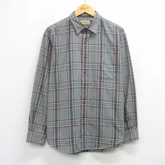 XL/古着 エルエルビーン LLBEAN 長袖 ブランド シャツ メンズ 90s 大きいサイズ 緑系他 グリーン チェック 25oct24 中古 トップス