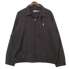 Polo by Ralph Lauren ポロ ラルフローレン スイングトップ ブラック (メンズ XL) 中古 古着 A4334