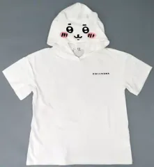 【中古】衣類 ちいかわ 半袖プルパーカー ホワイト LLサイズ 「ちいかわ なんか小さくてかわいいやつ×しまむら」