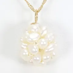 K18YG ネックレス パール（真珠） 総重量約2.1g 約40cm