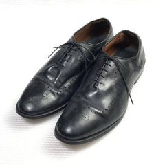 三陽山長 鷲六郎 ウイングチップ カーフ ブラック 7.0 - メルカリ