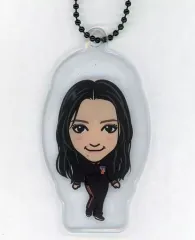 【中古】キーホルダー・マスコット(女性) SAYAKA(E-girls) クリアチャーム E.G.11ツアージャージ(黒)ver. EXILE TRIBE STATION オンラインカプセル