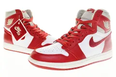 ナイキ NIKE WMNS AIR JORDAN 1 RETRO HIGH OG VARSITY RED 26.5cm DJ4891-061 ウィメンズ エア ジョーダン レトロ ハイ バーシティ レッド 【ブランド古着ベクトル】【中古】▲ 240812のサムネイル