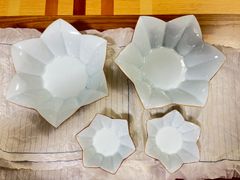 【訳あり品】　青磁皿　青磁　小鉢　器　小鉢セット器セット　食器　アンティーク皿　レトロ皿　Antique