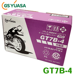 GSユアサ　バイク用バッテリー　2輪用バッテリー GT7B-4